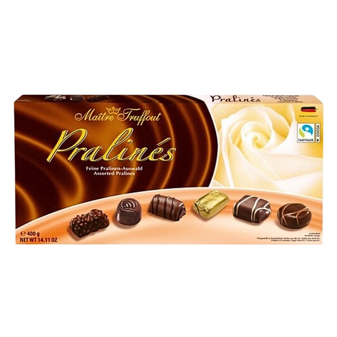 Maitre Truffout Assorted Pralines 400g