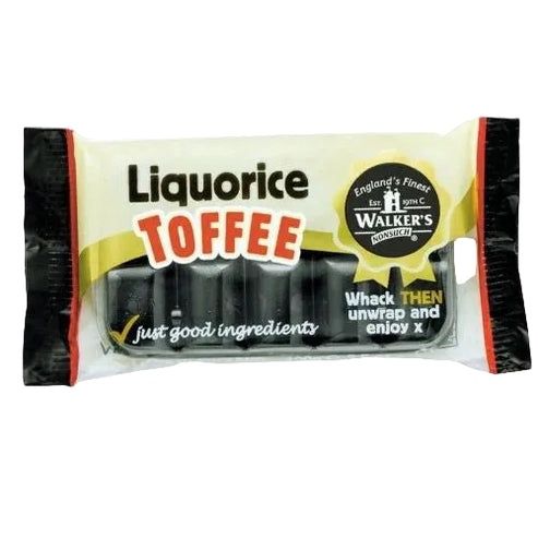 Walker's Licorice Toffee 100g