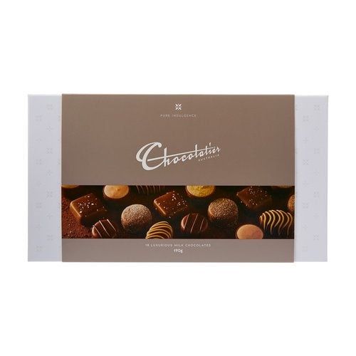 Chocolatier 18 Assorted Milk Chocolates 190g