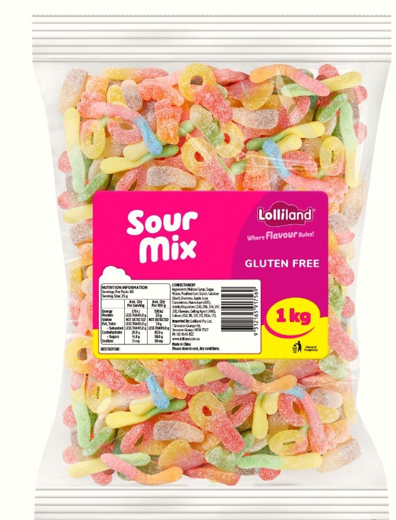 Lolliland Sour Mix 1kg