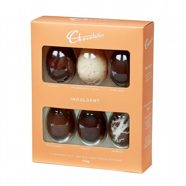 Chocolatier Indulgent Egg Selection 6 Pack 150g