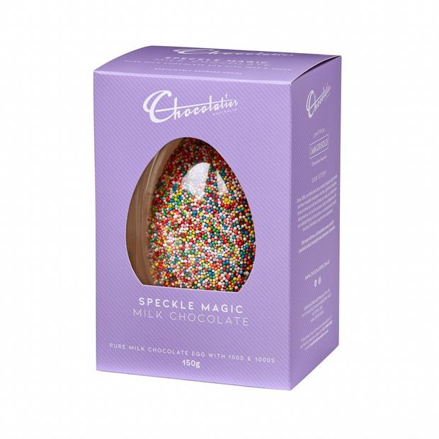 Chocolatier Speckle Magic Milk Chocolate Easter Egg 150g