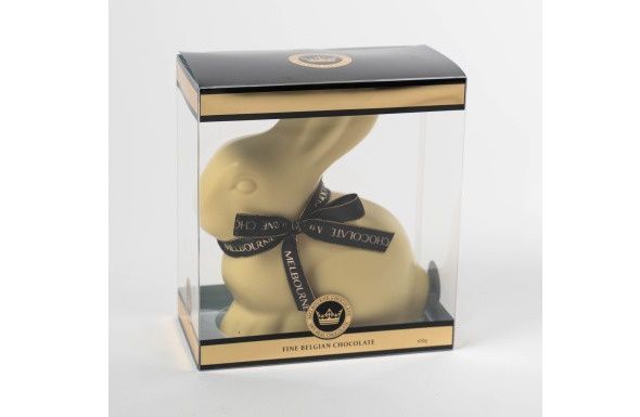 Melbourne Chocolate Chocolate White Chocolate Bunny 650g