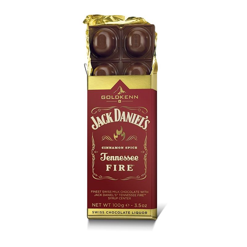 Goldkenn Jack Daniels Tennessee Fire Bar 100g