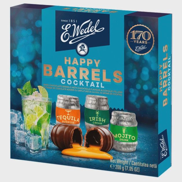 E. Wedel Happy Barrels Cocktail 200g