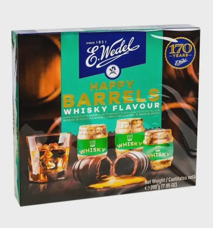 E. Wedel Happy Barrels with Whisky 200g