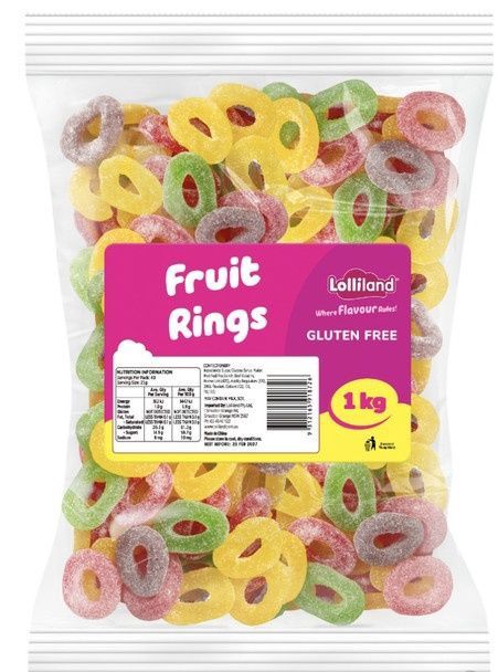 Lolliland Fruit Ring 1kg