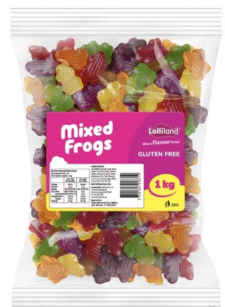 Lolliland Fruity Frogs 1kg