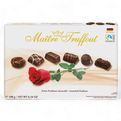 Maitre Truffout Assorted Pralines Rose 180g