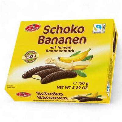 Sir Charles Schoko Bananen (Chocolate Bananas) 150g