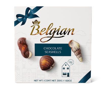 The Belgian Chocolate Seashells 250g