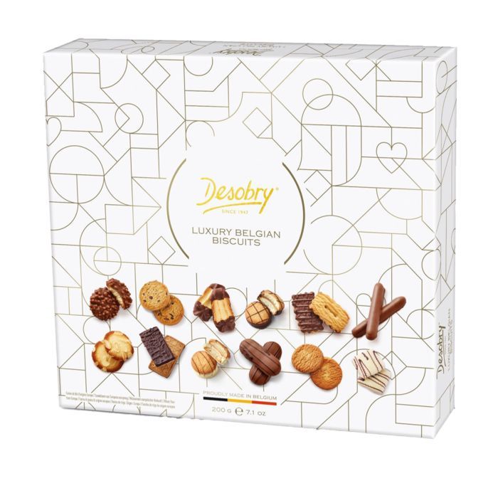 Desobry Luxury Belgian Biscuit Selection 200g