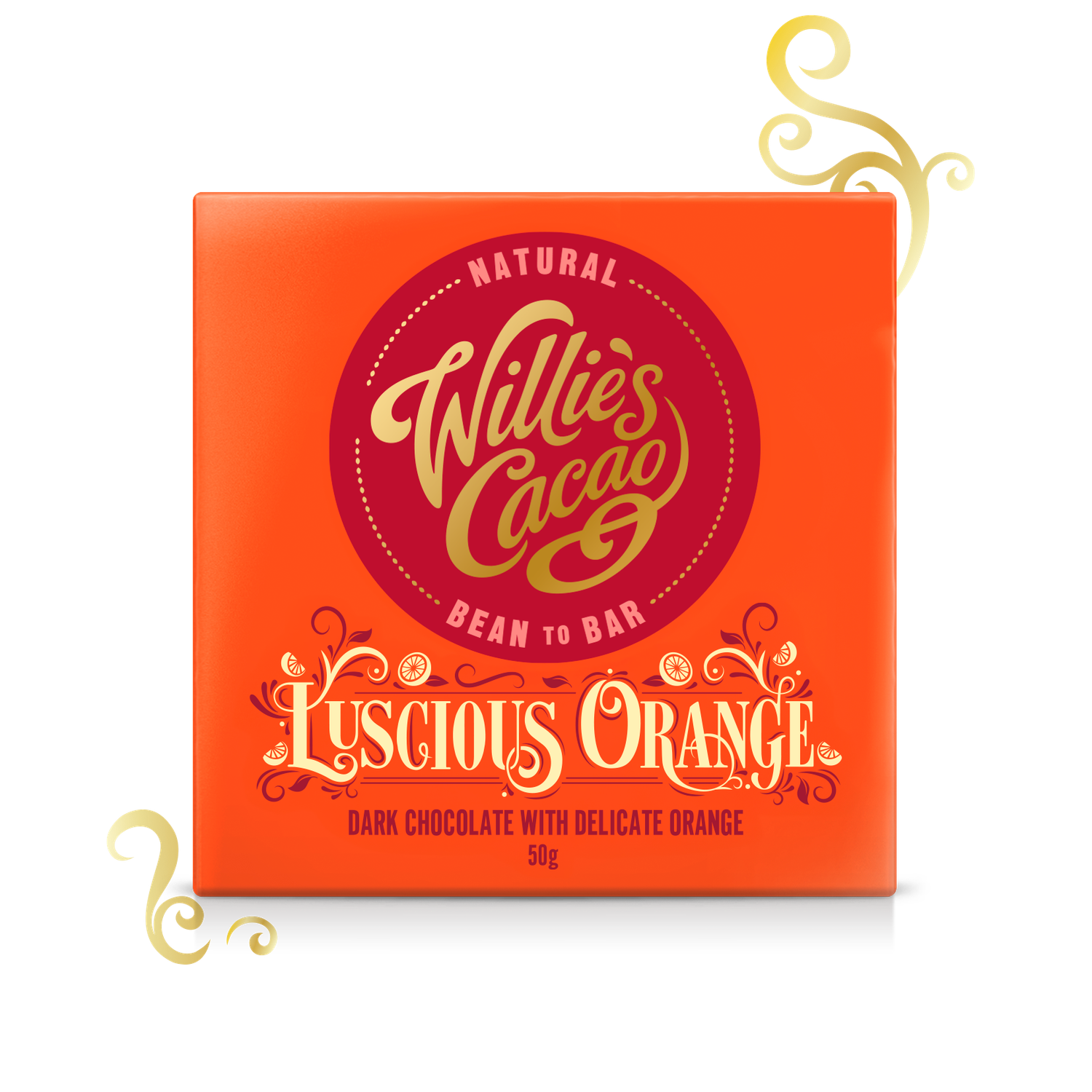 Willie's Cacao Luscious Orange Dark Chocolate 50g