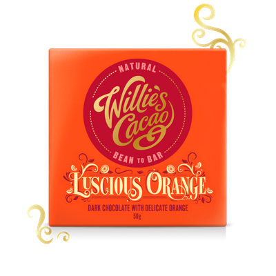 Willie's Cacao Luscious Orange Dark Chocolate 50g