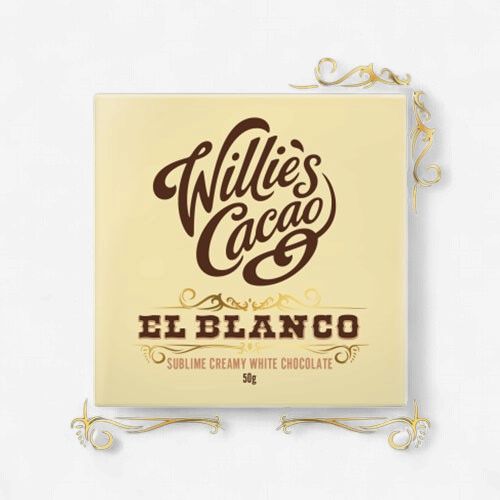 Willie's Cacao El Blanco Venezuelan White Chocolate 50g