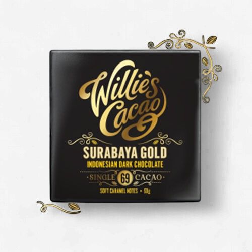 Willie's Cacao - 69% Surabaya Gold Indonesian 50g