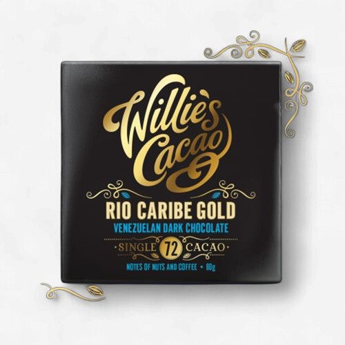 Willie's Cacao Rio Caribe Gold 72 Venezuelan Dark Chocolate 50g