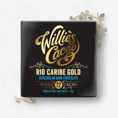 Willie's Cacao Rio Caribe Gold 72 Venezuelan Dark Chocolate 50g