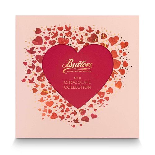 Butlers Heart Milk Chocolate Collection 240g