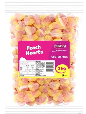 Lolliland Peach Hearts 1kg