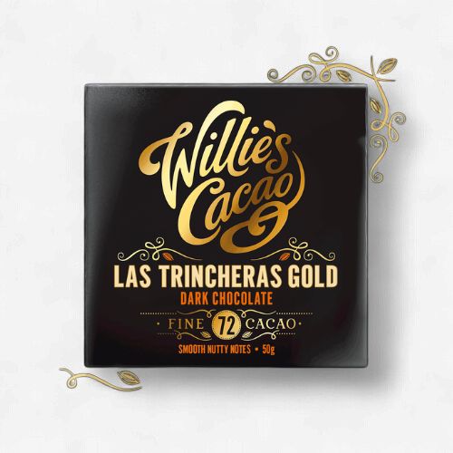 Willie's Cacao - Las Trincheras Gold Venezuelan Dark Chocolate 50g