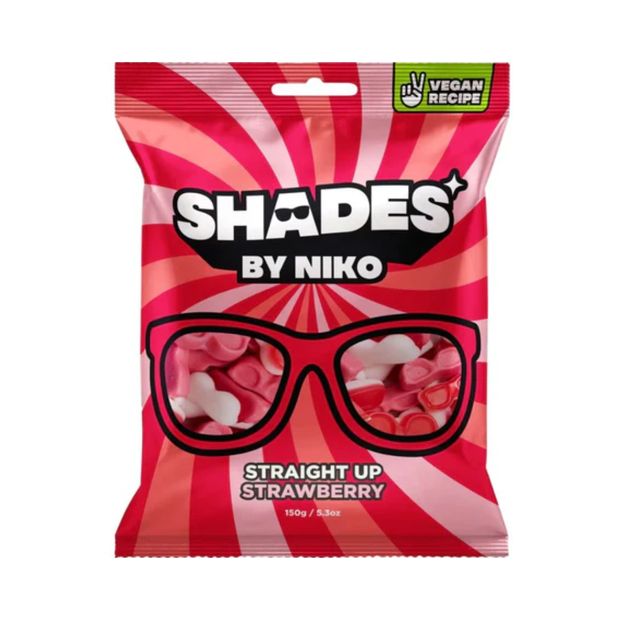 Shades by Niko Straight Up Strawberry 150g