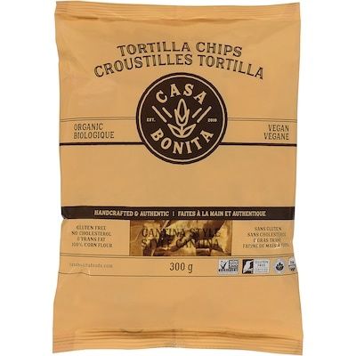 Casa Bonita Cantina Style Corn Tortilla Chips 300g