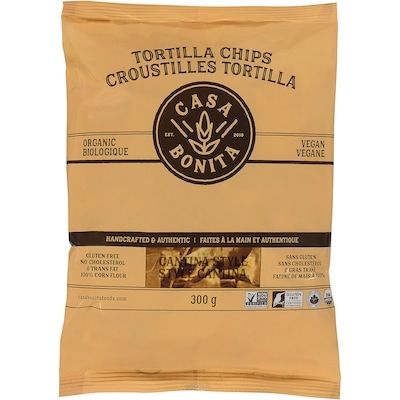 Casa Bonita Cantina Style Corn Tortilla Chips 300g
