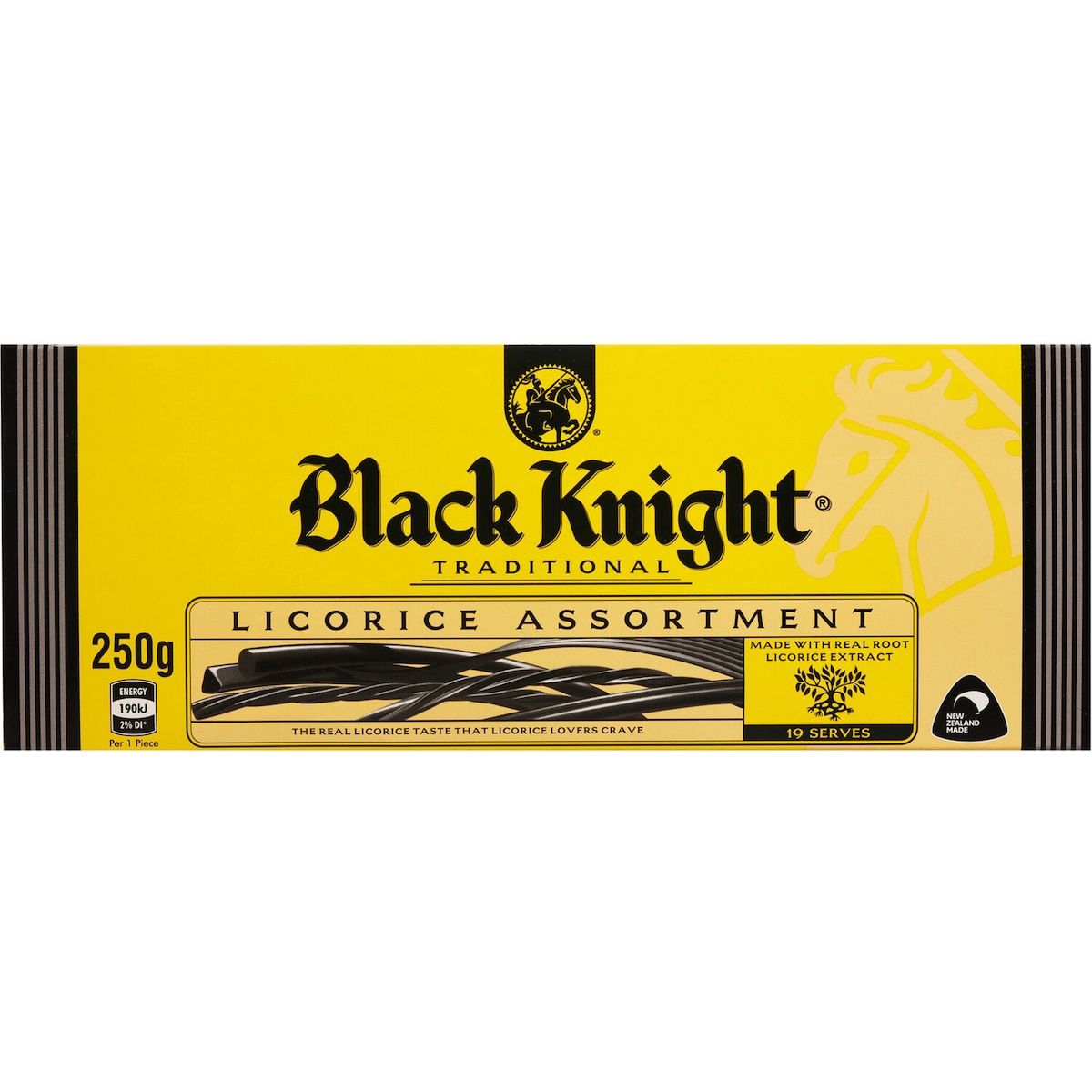 Black Knight Traditional Licorice Assortment 250g