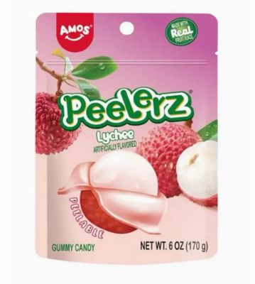 Amos Peelerz Gummy Lychee 150g