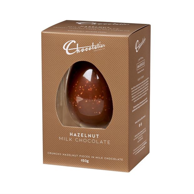Chocolatier Hazelnut Milk Chocolate Egg 150g