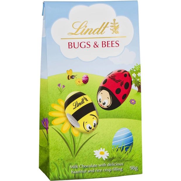 Lindt Bugs and Bees Pouch Bag 98g