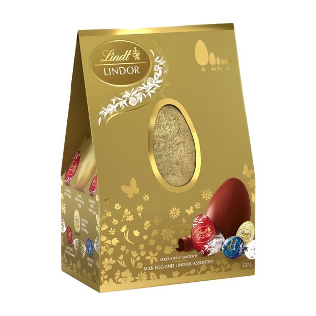 Lindt Lindor Milk &amp; Assorted Casket 237g