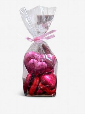 Pink Lady Milk Chocolate Hearts Bag 130g
