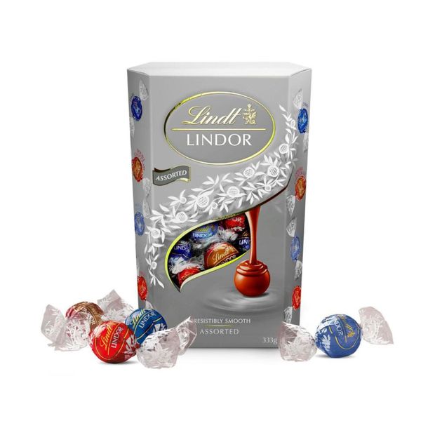 Lindt Lindor Limited Edition Assorted Cornet 333g