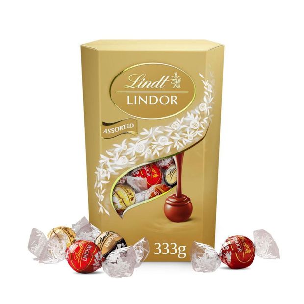 Lindt Lindor Assorted Lindor Cornet 333g
