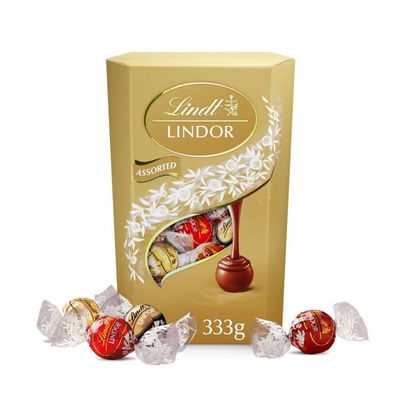 Lindt Lindor Assorted Lindor Cornet 333g