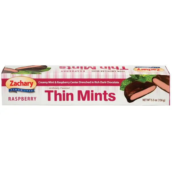 Zachary Raspberry Thin Mints 156g