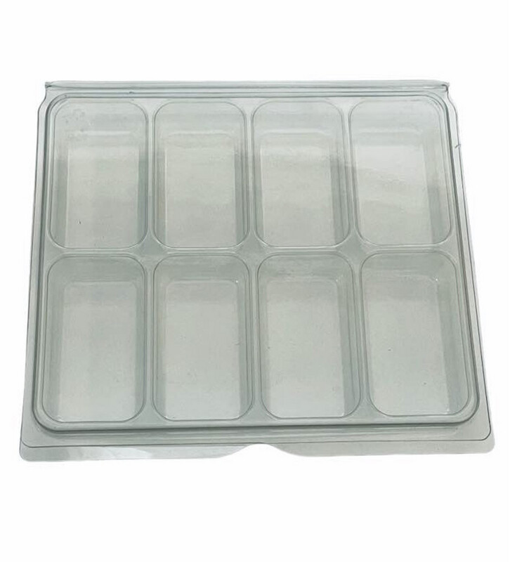 Clamshell boite à clapet x8 cubes