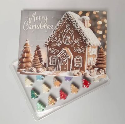 Calendrier de l’avent pain d'épice Calendrier de l’avent pain d'épice