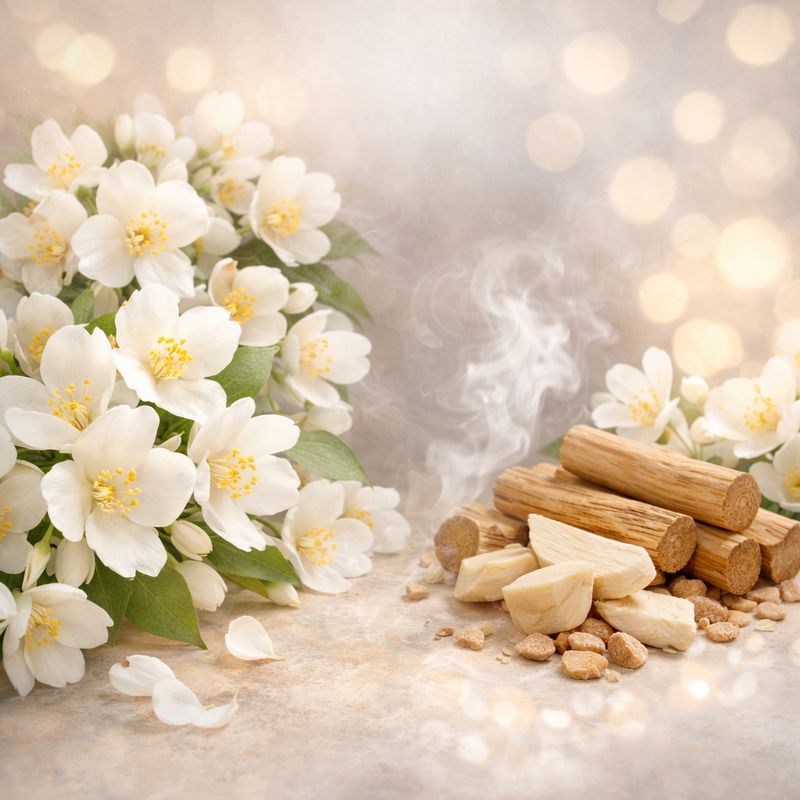JASMIN BOISE -Fragrance de Grasse pour bougie