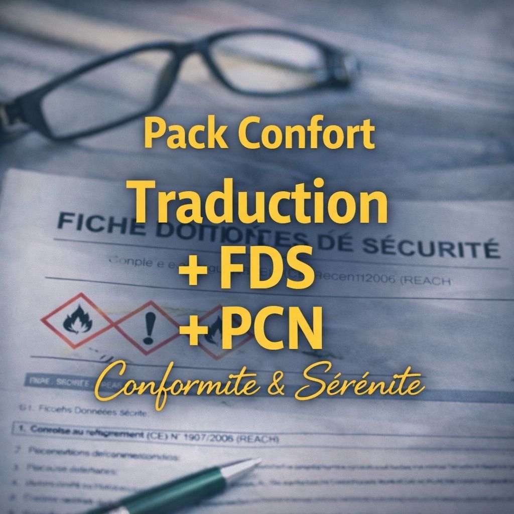 PACK CONFORT TRADUCTION+ FDS%+PCN/UFI PACK CONFORT TRADUCTION+ FDS%+PCN/UFI