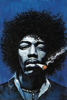 Jimi Hendrix - joint poster