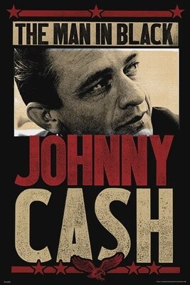 Johnny Cash - Man in Black Poster
