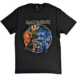 Iron Maiden Unisex T-Shirt: The Future Past Tour &#39;23 Circle Art