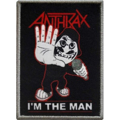Anthrax Standard Patch: I&#39;m The Man