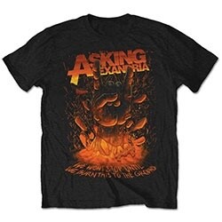 Asking Alexandria Unisex T-Shirt: Metal Hand