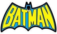 Batman Retro Logo Die-cut Sticke