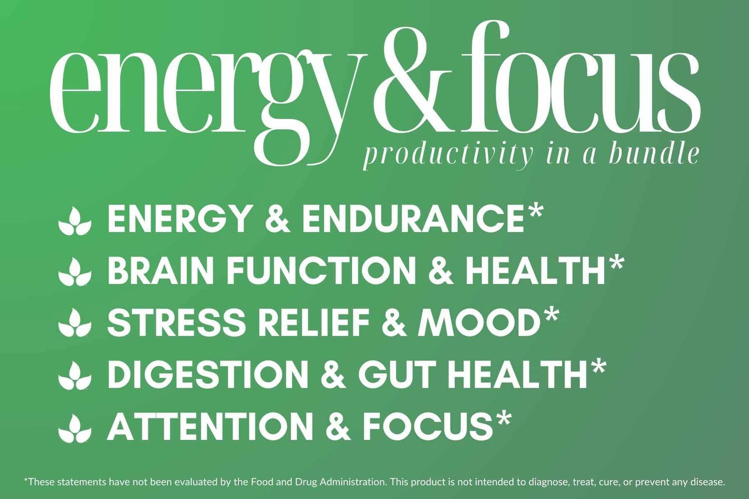 6 DAY JUMPSTART KIT: ENERGY &amp; FOCUS