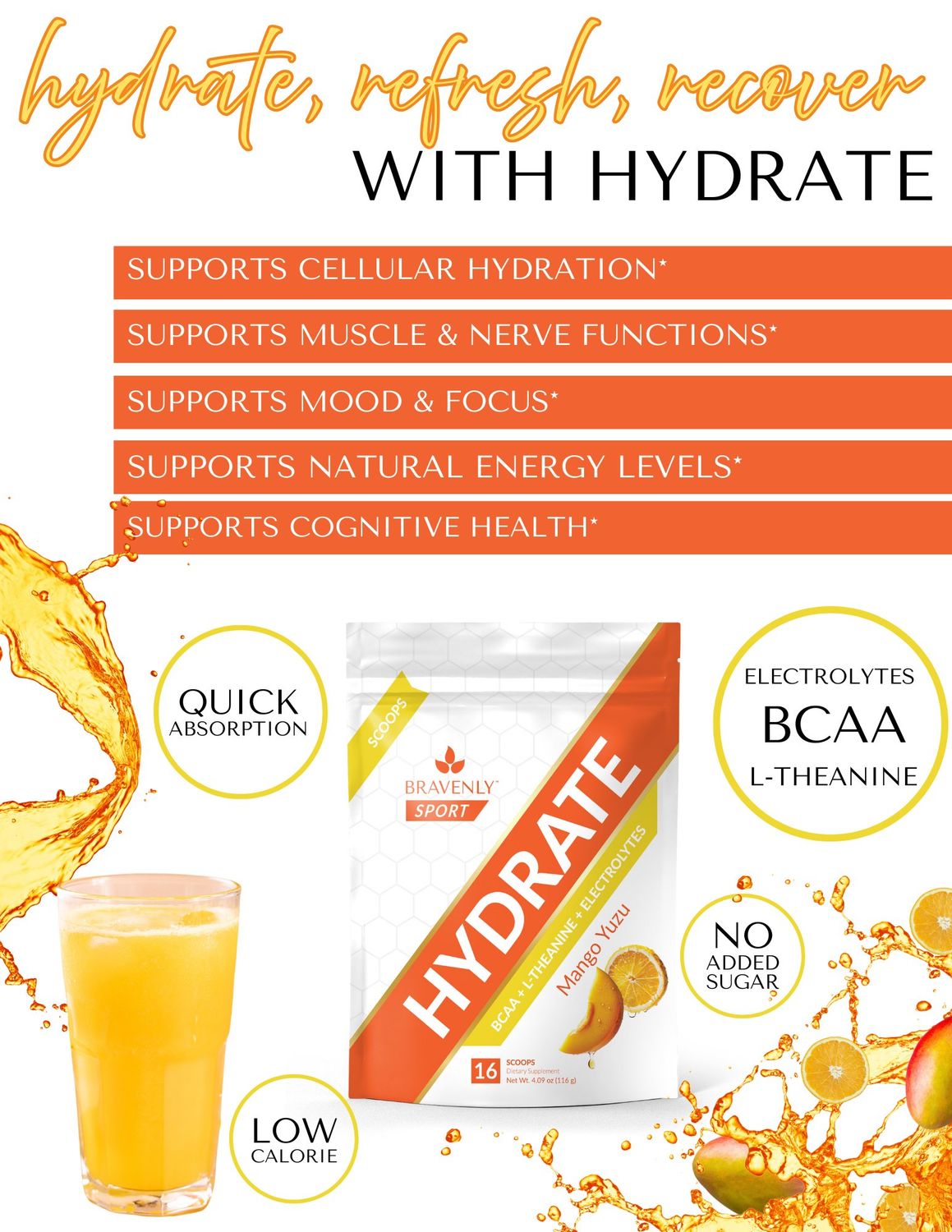 SAMPLE: Hydrate Mango Yuzu